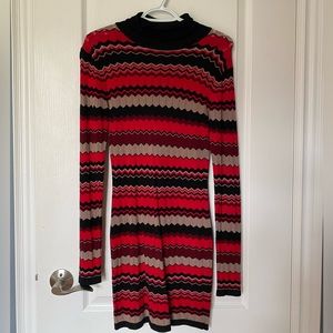 Zig-Zag Holiday Dress